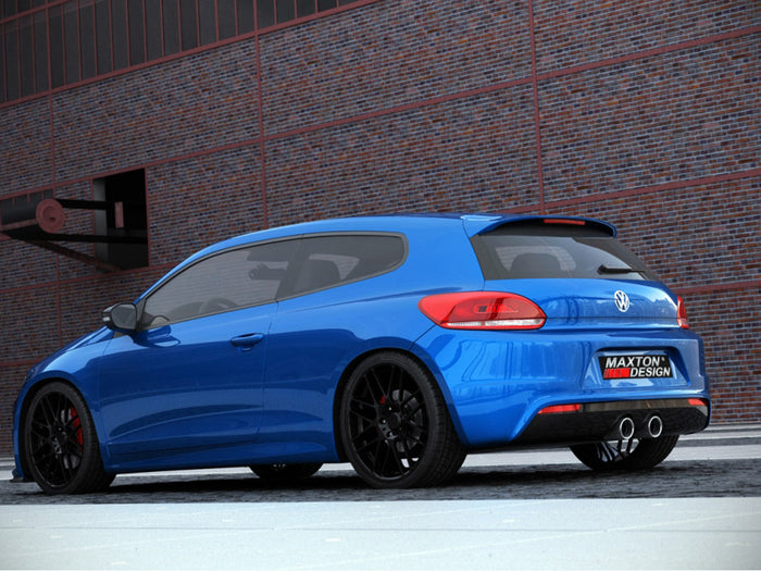 VW Scirocco III R With 2 Exhaust Holes Rear Valance - Maxton Design