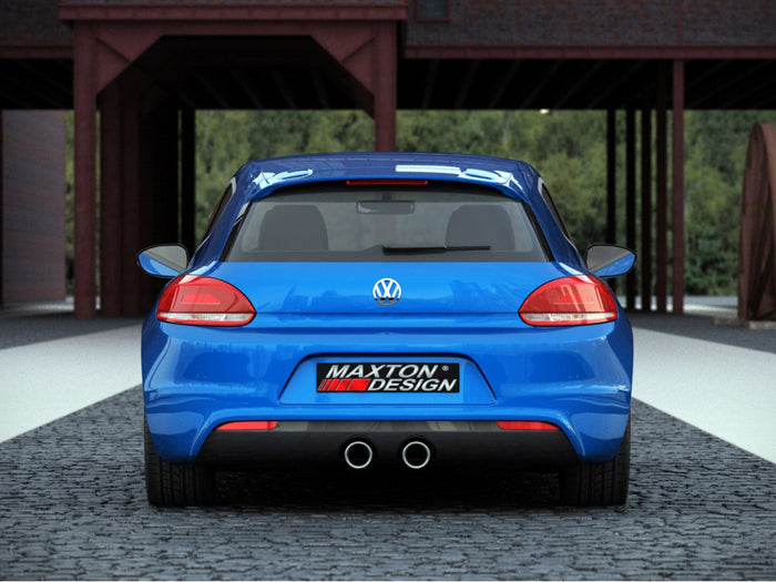 VW Scirocco III R With 2 Exhaust Holes Rear Valance - Maxton Design