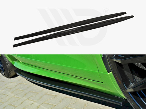 VW Scirocco R MK3/ MK3 Facelift Side Skirts Diffusers - Maxton Design