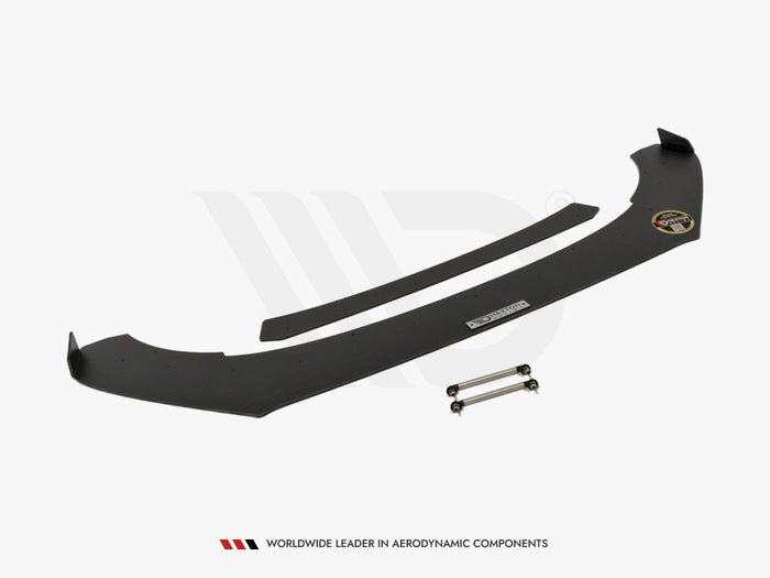 VW Polo MK5 GTI Facelift (With Wings) (2015-2017) Front Racing Splitter - Maxton Design