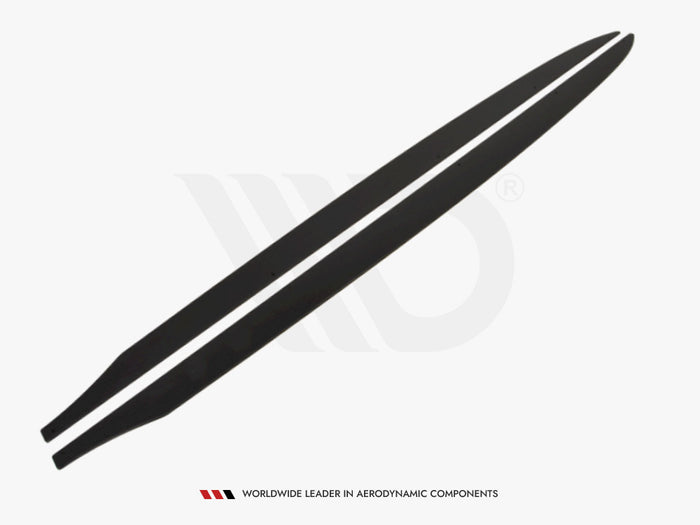 VW Passat B6/B7 R-line Racing Side Skirts Diffusers - Maxton Design