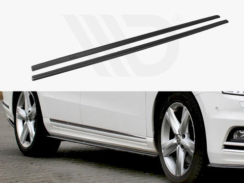 VW Passat B7 R-line (2010-2014) Side Skirts Diffusers - Maxton Design