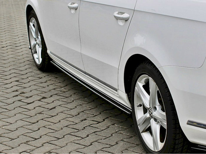 VW Passat B7 R-line (2010-2014) Side Skirts Diffusers - Maxton Design