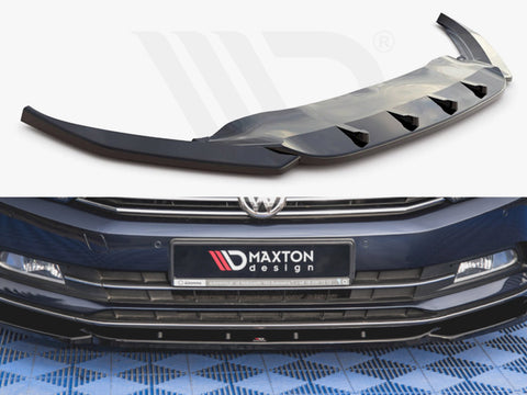 VW Passat B8 (2014-2019) Front Splitter V.1 - Maxton Design
