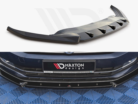 VW Passat B8 (2014-2019) Front Splitter V2 - Maxton Design