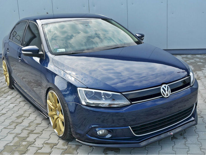 VW Jetta MK6 Sedan Pre-facelift (2011-2014) Front Splitter V.2 - Maxton Design