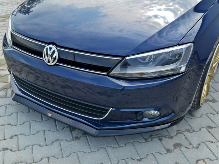 VW Jetta MK6 Sedan Pre-facelift (2011-2014) Front Splitter V.2 - Maxton Design