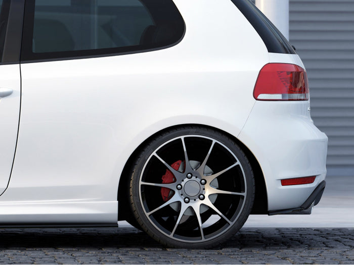 VW Golf VI GTI 35TH Rear Side Splitters - Maxton Design