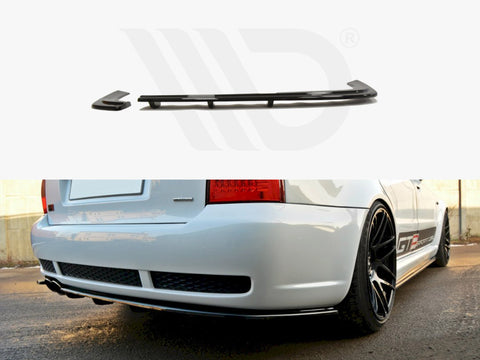 Audi RS4 B5 (With A Vertical BAR) Rear Splitter - Maxton Design