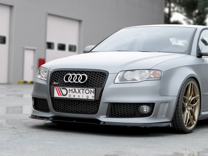 Audi RS4 B7 (2006-2008) Front Splitter V1 - Maxton Design