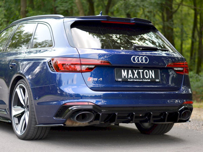 Audi RS4 B9 Avant (2017-2019) Spoiler Extension - Maxton Design