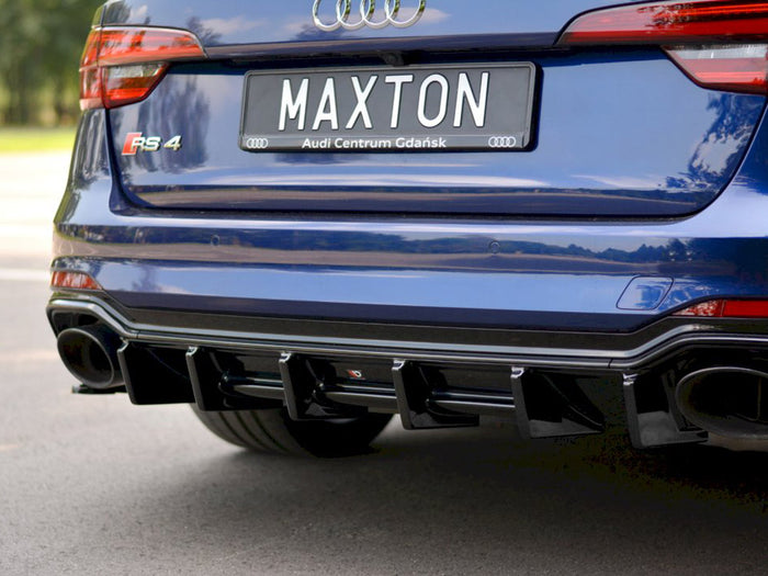 Audi RS4 B9 Avant (2017-2019) Rear Valance - Maxton Design