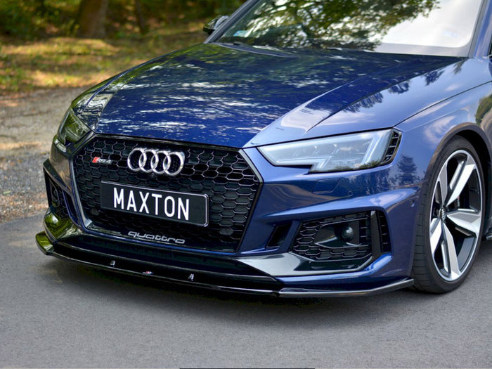 Audi RS4 B9 (2017-2019) Front Splitter V.1 - Maxton Design