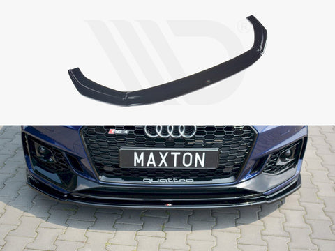 Audi RS4 B9 (2017-2019) Front Splitter V.2 - Maxton Design