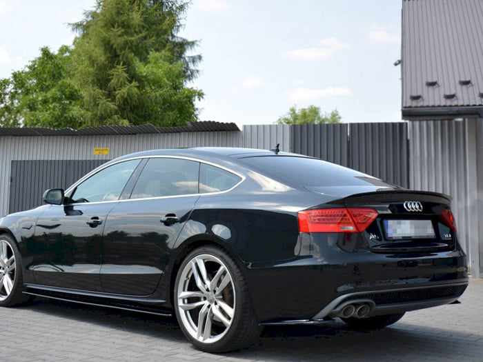 Audi A5 Sportback S-line MK1 Facelift (8T) (2011-2016) Rear Side Splitters - Maxton Design