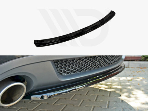 Audi A5 S-line 8T Coupe / Sportback (Without A Vertical BAR) Central Rear Splitter - Maxton Design