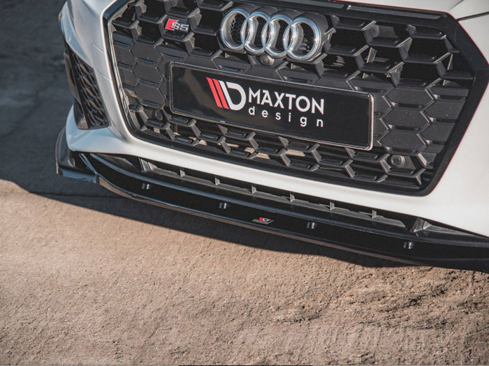Audi S5 / A5 S-line F5 Facelift (2019-) Front Splitter V1 - Maxton Design