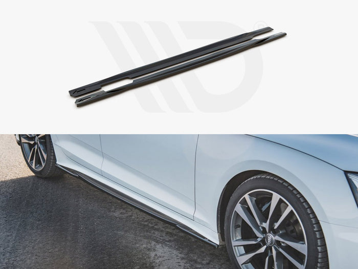 Audi S5 / A5 S-line Sportback F5 Facelift (2019-) Side Skirts Diffusers - Maxton Design