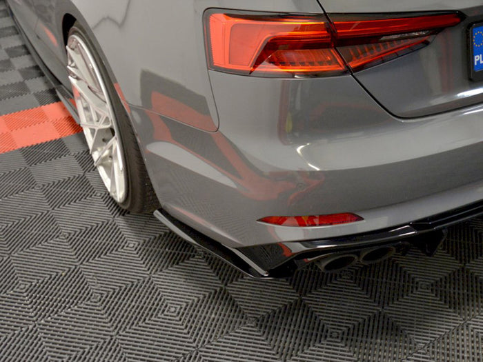 Audi S5 F5 (2017 - UP) Rear Side Splitters - Maxton Design