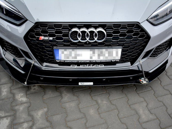 Audi RS5 F5 Coupe / Sportback Racing Front Splitter V.1 - Maxton Design