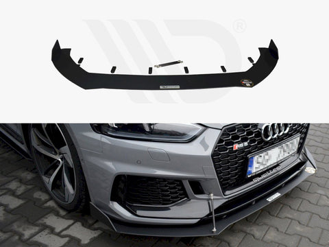 Audi RS5 F5 Coupe / Sportback Racing Front Splitter V.2 - Maxton Design