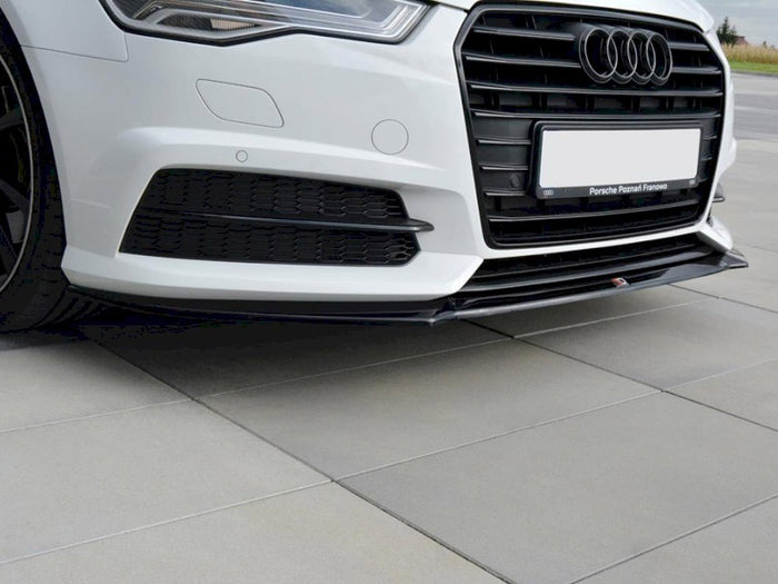 Audi A6 C7 S-line / S6 C7 Facelift (2014-2018) Front Splitter - Maxton Design