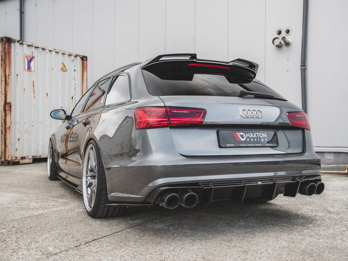 Audi S6/ A6 S-line C7 Facelift Rear Side Diffusers - Maxton Design