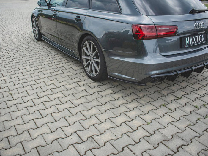 Audi S6 Avant / A6 S-line C7 FL Avant (2014-2017) Rear Side Diffusers - Maxton Design