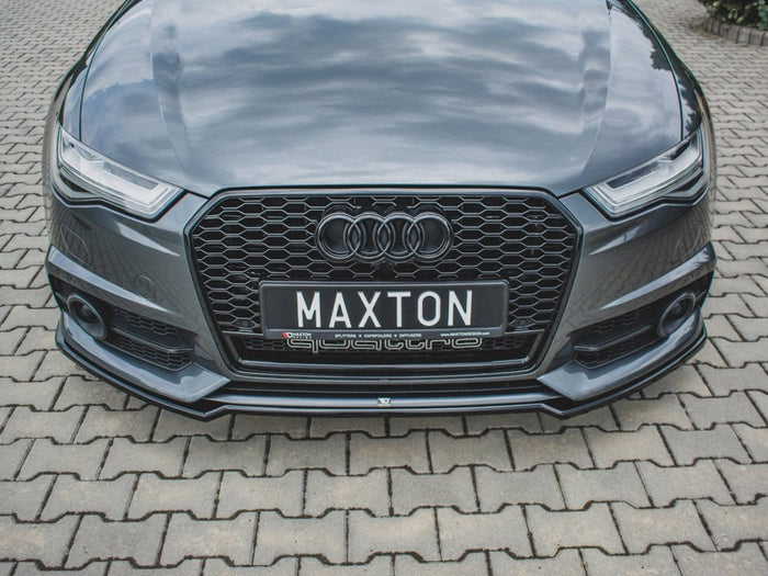 Audi S6/ A6 S-line C7 Facelift Front Splitter - Maxton Design