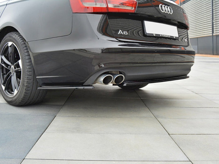 Audi A6 C7 (2011-2014) Rear Side Splitters - Maxton Design