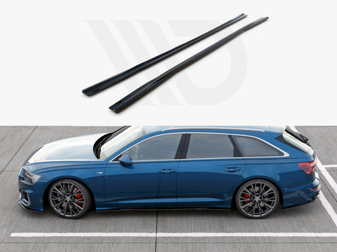 Audi S6/ A6 S-line C8 (2019-) Side Skirt Diffusers - Maxton Design