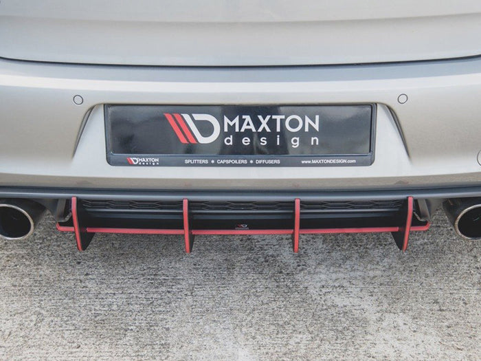 VW Golf MK 7 GTI 2013-2016 Maxton Racing Rear Diffuser V.1 - Maxton Design
