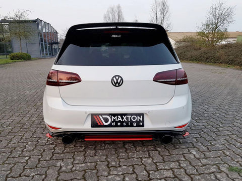 VW Golf MK7 GTI Clubsport (2016-2017) Rear Side Splitters - Maxton Design