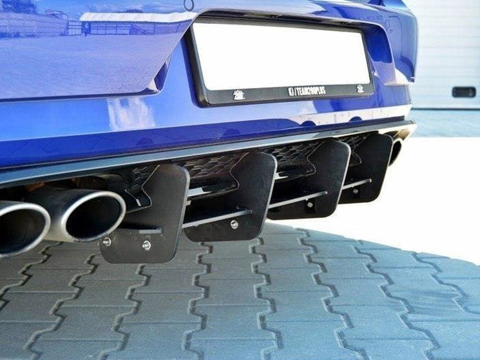 VW Golf R 7.5 (2017-19) Rear Diffuser - Maxton Design