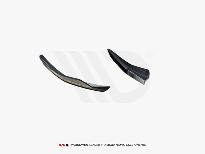 VW Golf 8 GTI / R-line (2020-) Front Bumper Wings - Maxton Design