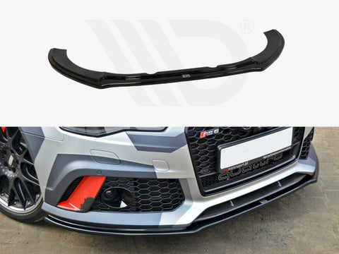 Audi RS6 C7 (2013-UP) Front Splitter V.1 - Maxton Design