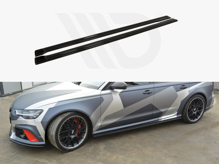 Audi RS6 C7 Side Skirts Diffusers - Maxton Design