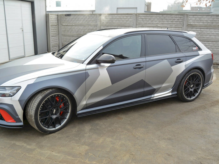 Audi RS6 C7 Side Skirts Diffusers - Maxton Design