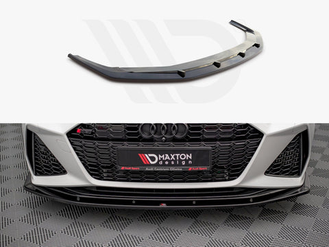 Audi RS6 C8 / RS7 C8 (2019-) Front Splitter V2 - Maxton Design
