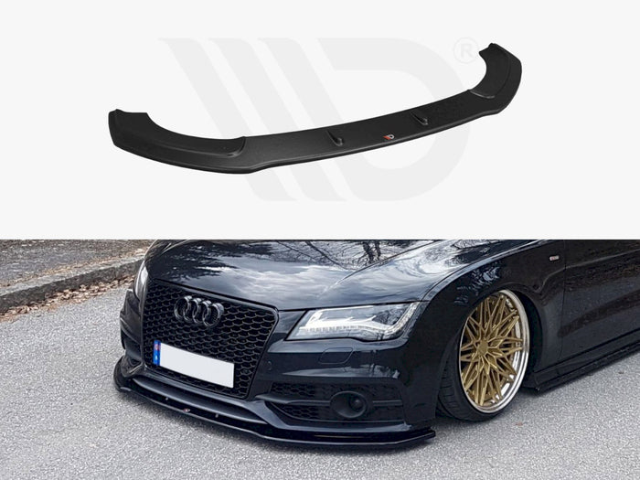 Audi S7 / A7 S-line C7 (2010-2014) Front Splitter V.2 - Maxton Design