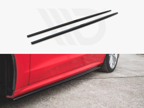 Audi A7 C8 S-line / S7 C8 (2017-) Side Skirts Diffusers - Maxton Design