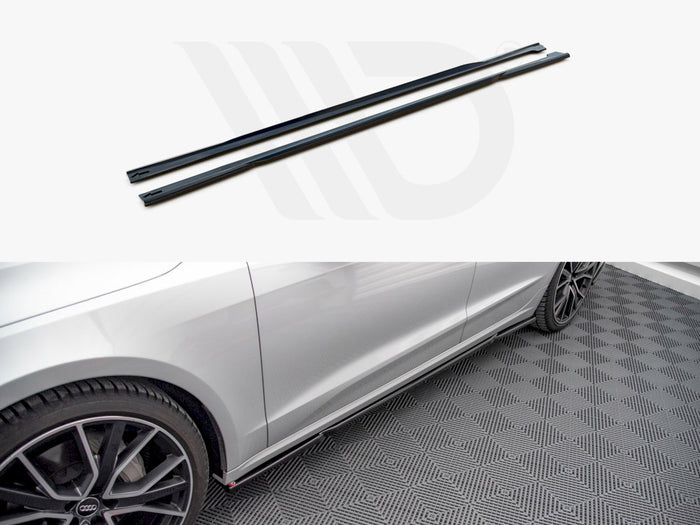 Audi A7 C8 (2018-) Side Skirts Diffusers - Maxton Design