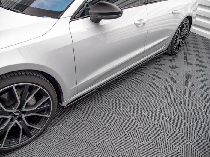 Audi A7 C8 (2018-) Side Skirts Diffusers - Maxton Design