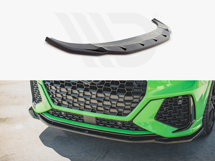 Audi RSQ3 (F3) (2019-UP) Front Splitter V.2 - Maxton Design