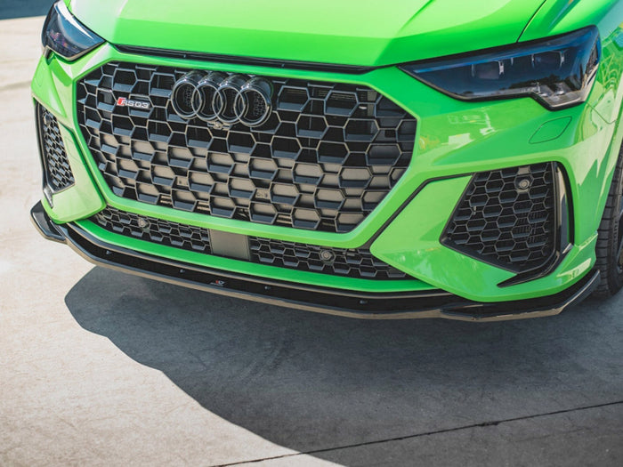 Audi RSQ3 (F3) (2019-UP) Front Splitter V.2 - Maxton Design