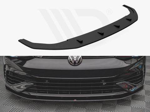 VW Golf R MK8 (2020-) Street PRO Front Splitter - Maxton Design
