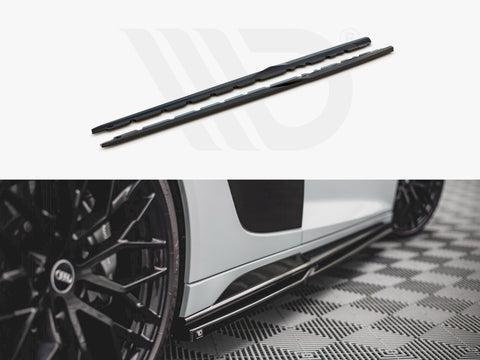Audi R8 MK2 Facelift (2018-) Side Skirts Diffusers - Maxton Design