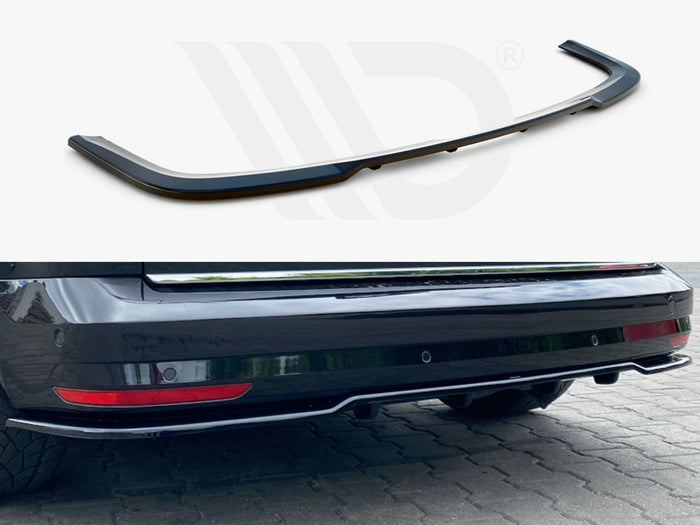 VW Caddy MK4 (2015-2020) Central Rear Splitter - Maxton Design