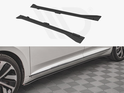 VW Arteon R / R-line Facelift (2020-) Street PRO Side Skirts Diffusers V.1 - Maxton Design