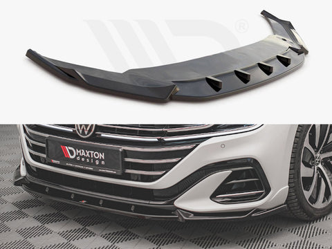 VW Arteon R-line Facelift (2020-) Front Splitter V.1 - Maxton Design